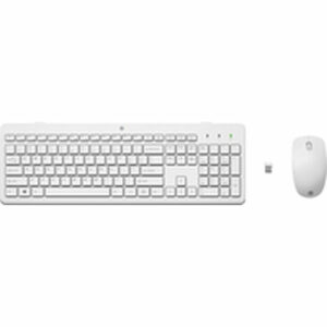 Tastatur HP C2710 Qwerty Spanisch Schwarz Weiß QWERTY