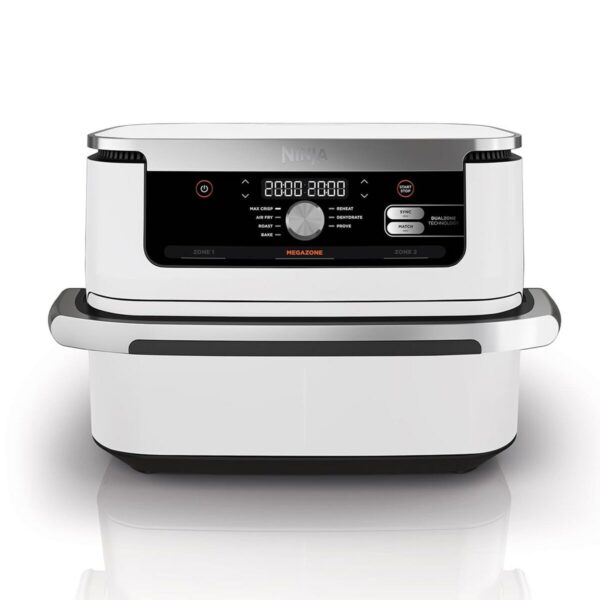 Heißluftfritteuse NINJA AF500EUWH Weiß Silberfarben 2470 w 10,4 L