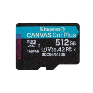 Mikro SD Speicherkarte mit Adapter Kingston SDCG4/512GBSP 512 GB