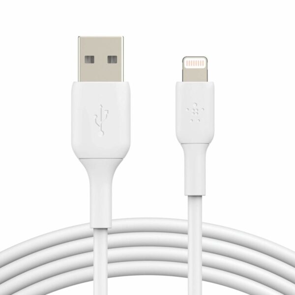 USB auf Lightning Verbindungskabel Belkin CAA001BT1MWH Weiß 1 m – Bild 2