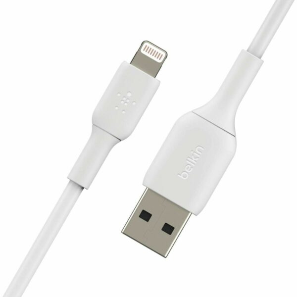 USB auf Lightning Verbindungskabel Belkin CAA001BT1MWH Weiß 1 m – Bild 3