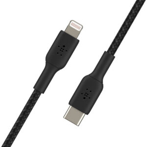 USB-C auf Lightning Verbindungskabel Belkin CAA004BT1MBK 1 m Schwarz