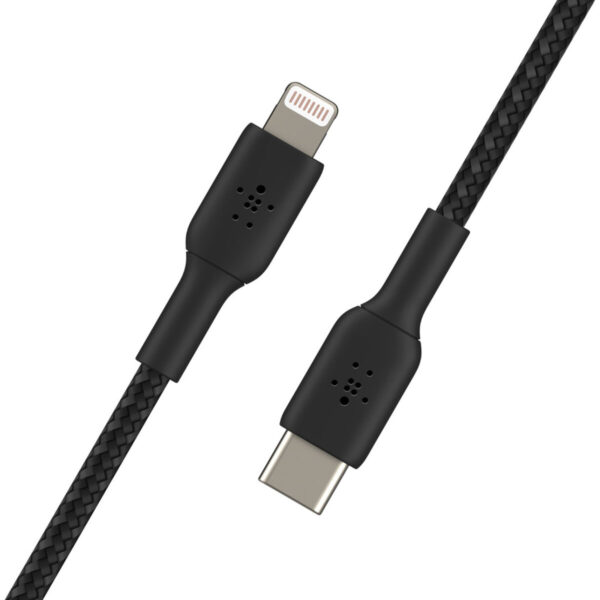 USB-C auf Lightning Verbindungskabel Belkin CAA004BT1MBK 1 m Schwarz