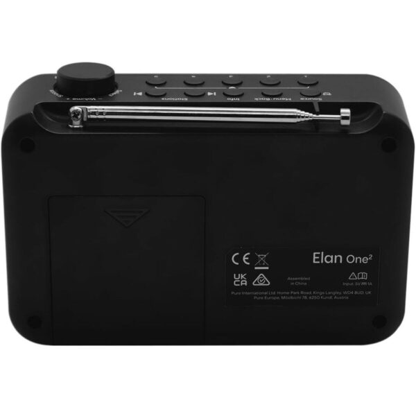 Tragbares Radio Marshall Elan One 2 Schwarz – Bild 3