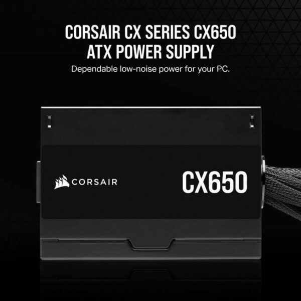 Stromquelle Corsair CX650 650 W 130 W 80 Plus Bronze – Bild 4