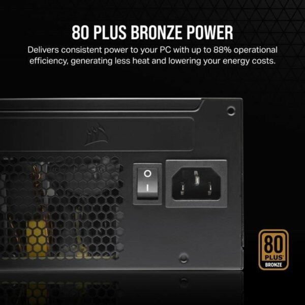 Stromquelle Corsair CX650 650 W 130 W 80 Plus Bronze – Bild 6