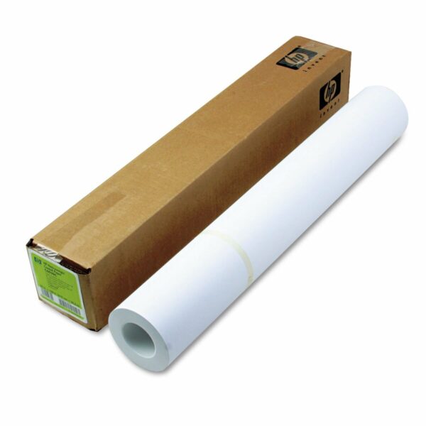 Couché-Papierrolle HP C6029C Weiß 30 m Beschichtet – Bild 2