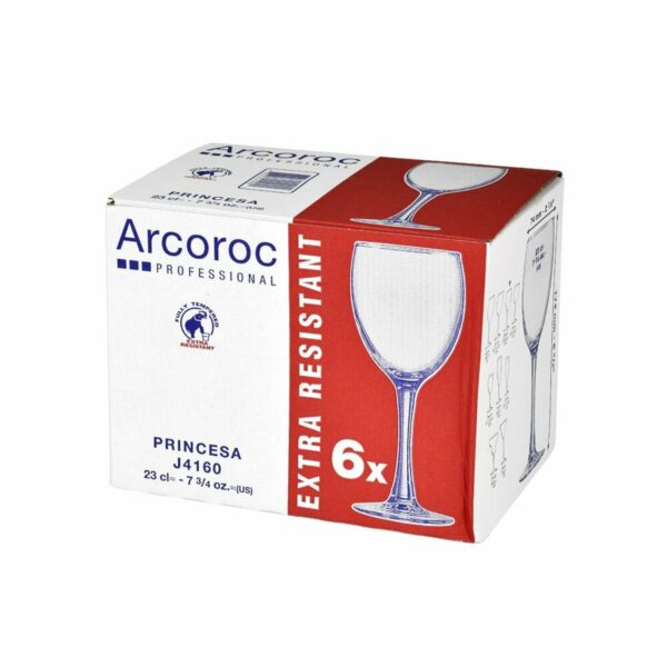 Gläser Arcoroc Princess 6 Stück 23 cl – Bild 2