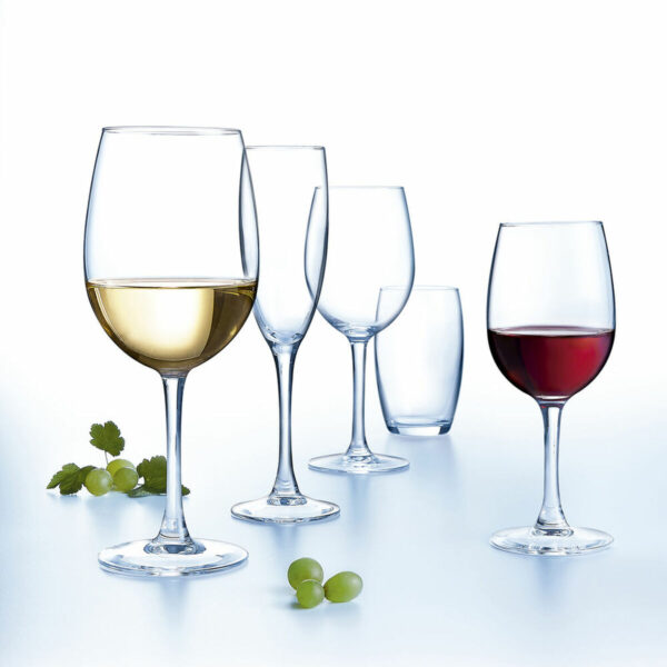 Trinkglas Arcoroc Vina Durchsichtig Glas 6 Stücke 340 ml – Bild 3