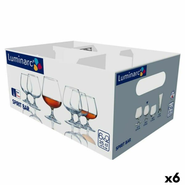Gin-Glas Luminarc Spirit Bar Durchsichtig Glas 6 Stück 250 ml (Pack 6x) – Bild 2