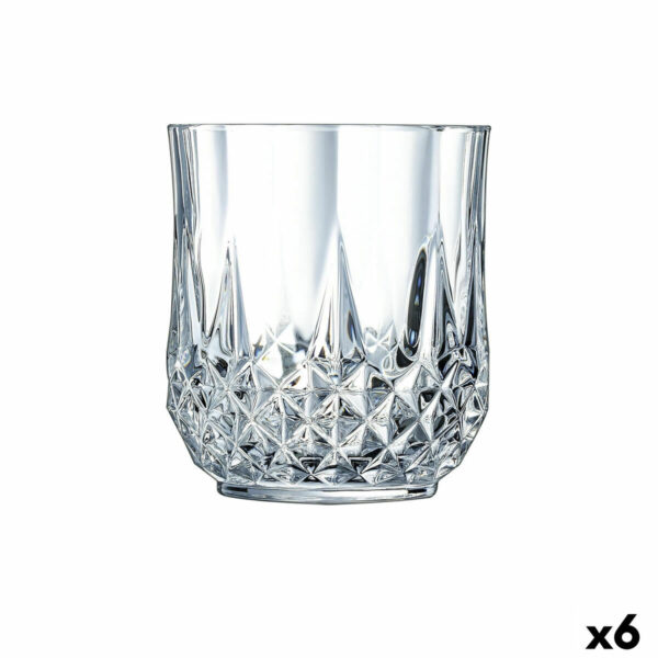 Trinkglas Cristal d’Arques Paris Longchamp Durchsichtig Glas 320 ml (6 Stück) (Pack 6x) – Bild 2
