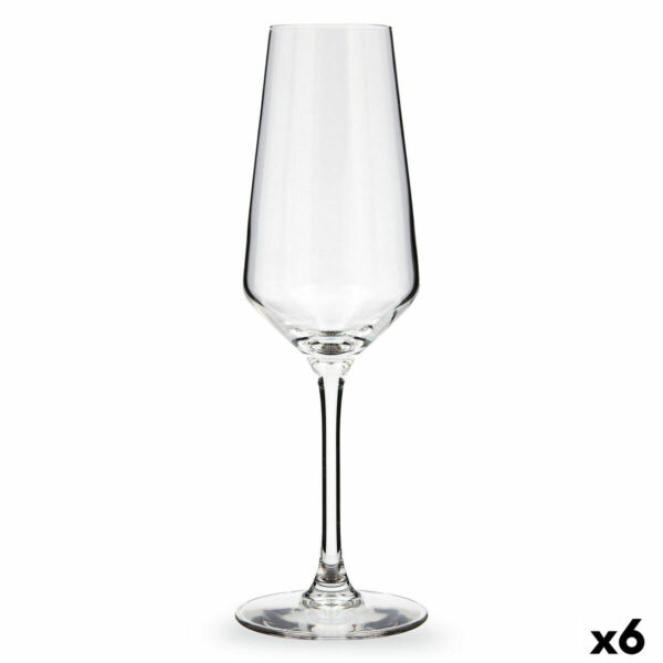 Champagnerglas Luminarc Vinetis Durchsichtig Glas 230 ml (6 Stück) (Pack 6x) – Bild 2
