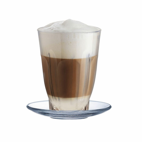 Geschirr-Set Arcoroc Arcadie Kaffee 6 Stück Glas (14 cm) – Bild 2