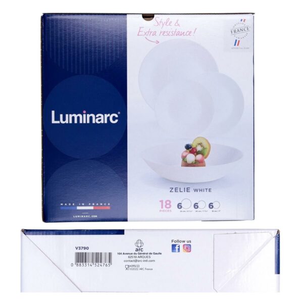 Geschirr Luminarc Plumi Bunt Glas 18 Stücke – Bild 2