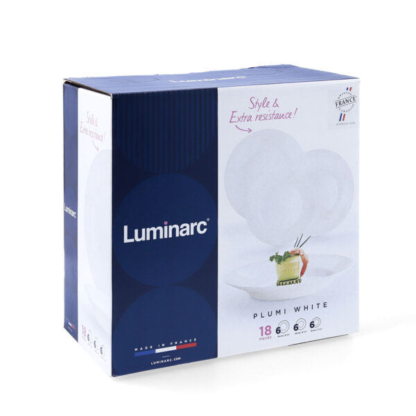 Geschirr Luminarc Plumi Bunt Glas 18 Stücke – Bild 5