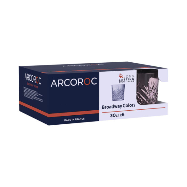 Gläserset Arcoroc Broadway Glas 330 ml 6 Stück – Bild 5