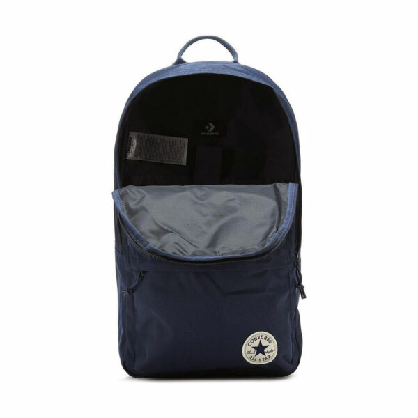 Lässiger Rucksack Toybags 10003329-A02 Notebookfach Blau 45 x 27 x 13,5 cm – Bild 4