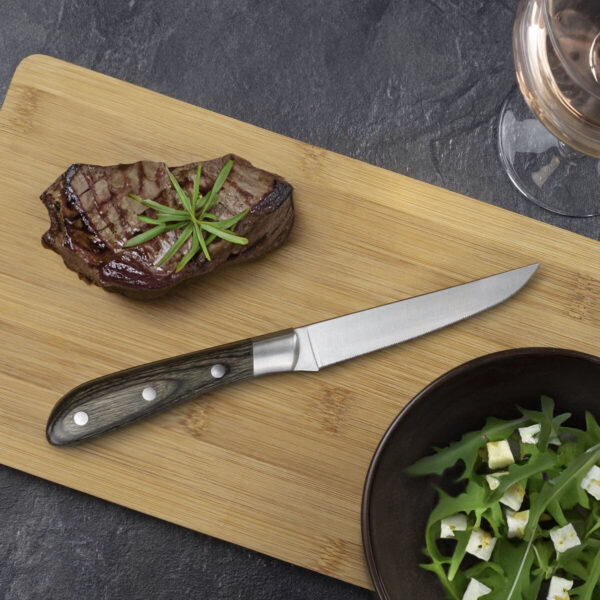Steakmesser-Set Amefa Achille Metall 23 x 2,4 x 1,5 cm 6 Stück – Bild 2