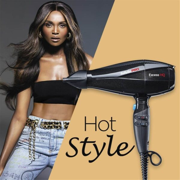 Föhn Babyliss Excess-HQ Schwarz 2600 W – Bild 4