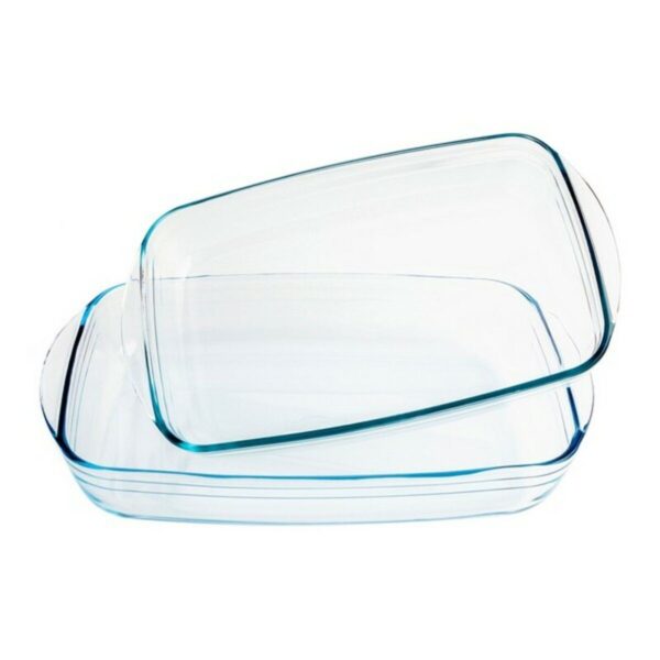 Auflaufformset für den Backofen Pyrex Classic Durchsichtig Glas (2 Stück) – Bild 2