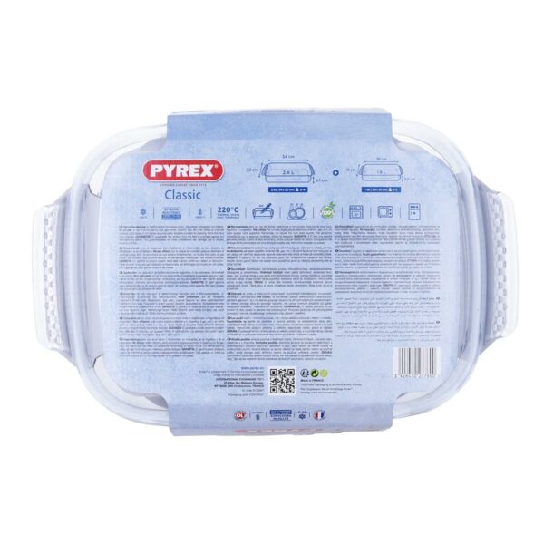 Auflaufformset für den Backofen Pyrex Classic Durchsichtig Glas – Bild 3