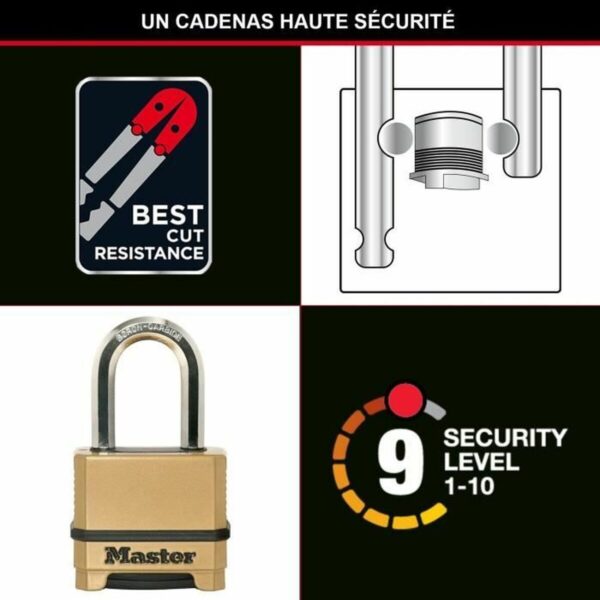 Kombinationsschloss Master Lock – Bild 3
