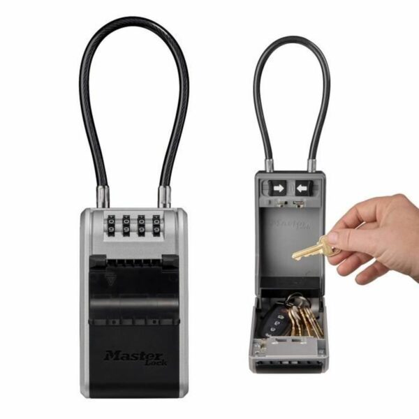 Schlüsseltresor Master Lock Zum Aufhängen 19,6 x 7,6 x 5,6 cm Aluminium – Bild 2
