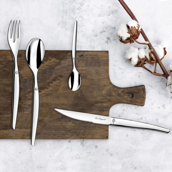 Steakmesser-Set Amefa Jet Metall Edelstahl 12 Stück – Bild 2