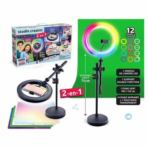 Zeichenset Canal Toys 2 in1 Video Studio (FR) – Bild 5