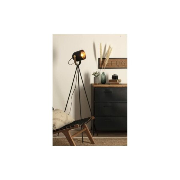 Stehlampe Atmosphera Action Schwarz Metall – Bild 3