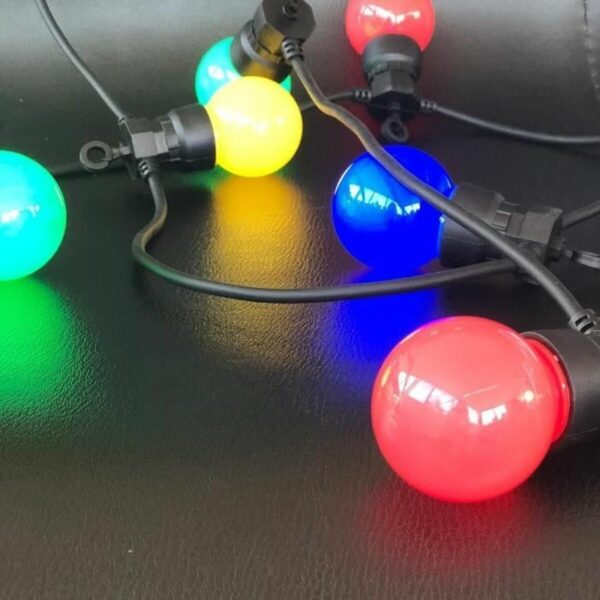 LED-Lichterkette Lumisky Globes Party 5,7 m 10 – Bild 3