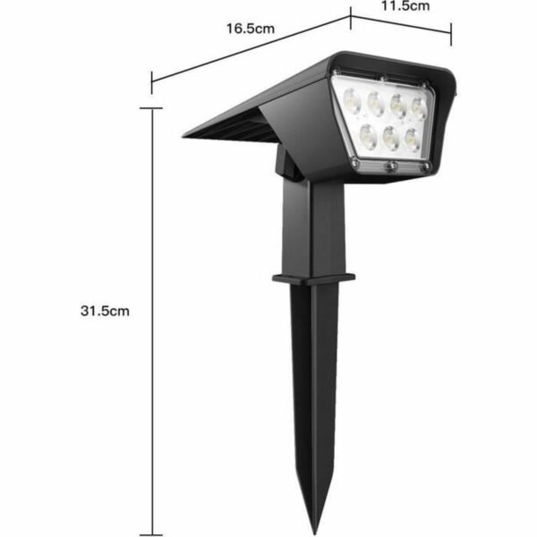 Solarlampe Lumisky Curtis Grau (2 Stück) – Bild 6