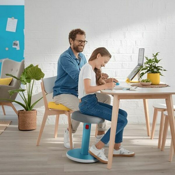 Ergonomischer Hocker Leitz Ergo Cosy Active Gelb Kunststoff – Bild 8
