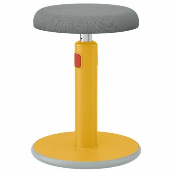 Ergonomischer Hocker Leitz Ergo Cosy Active Gelb Kunststoff