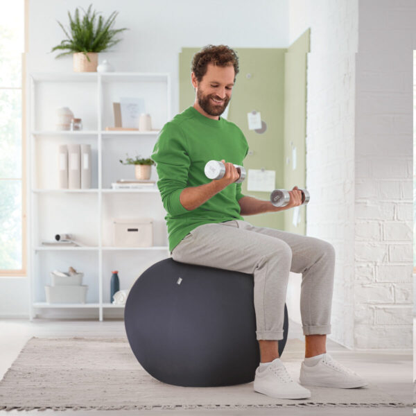 Sitzplatz Leitz ["Ergo Active"] Dunkelgrau – Bild 8