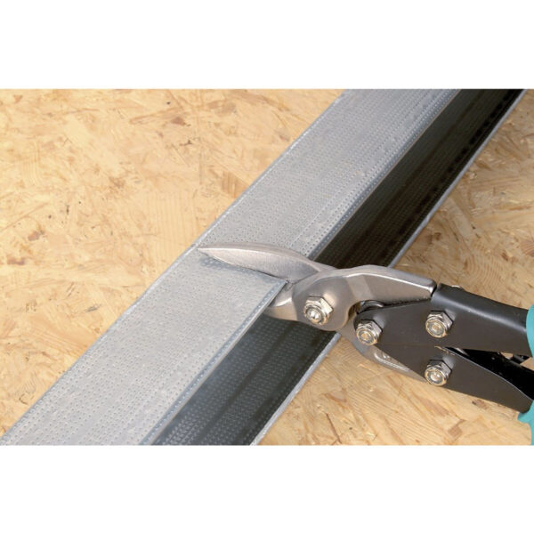 Schere Blechschneider Wolfcraft 4027000 gerade Stahl 26 cm – Bild 2