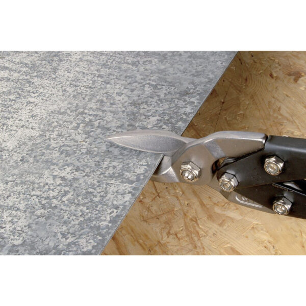 Schere Blechschneider Wolfcraft 4027000 gerade Stahl 26 cm – Bild 3
