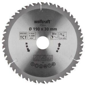 Trennscheibe Wolfcraft 6736000 Ø190 X 2,4 mm