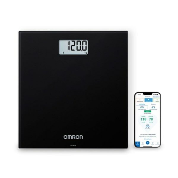 Digitale Personenwaage Omron HN-300T2-EBK Schwarz – Bild 3