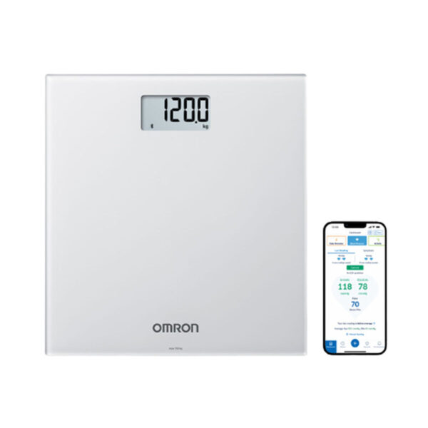 Digitale Personenwaage Omron HN-300T2-EGY Grau – Bild 3