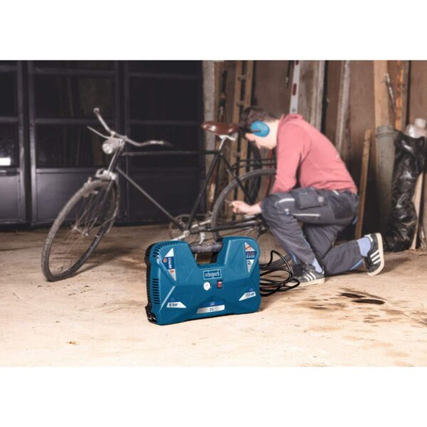 Luftkompressor Scheppach Air Case 1100 W 2 L 230 V 8 bar – Bild 5