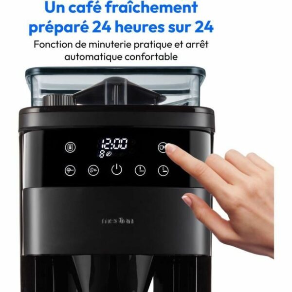 Filterkaffeemaschine Medion Schwarz 1000 W 1 L – Bild 2