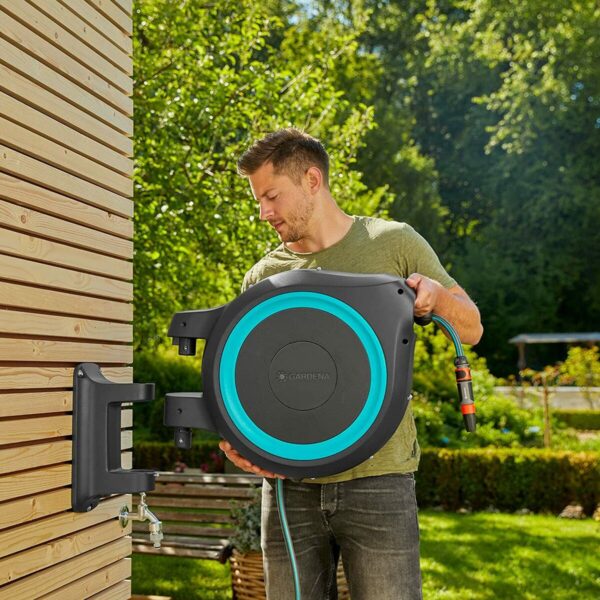 Schlauchtrommel Gardena Rollup Automatisch 25 m – Bild 5