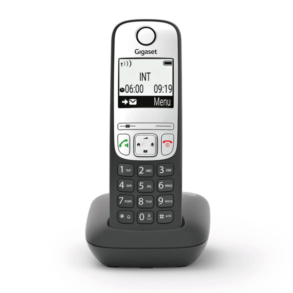 Kabelloses Telefon Gigaset A690 Schwarz/Silberfarben – Bild 2