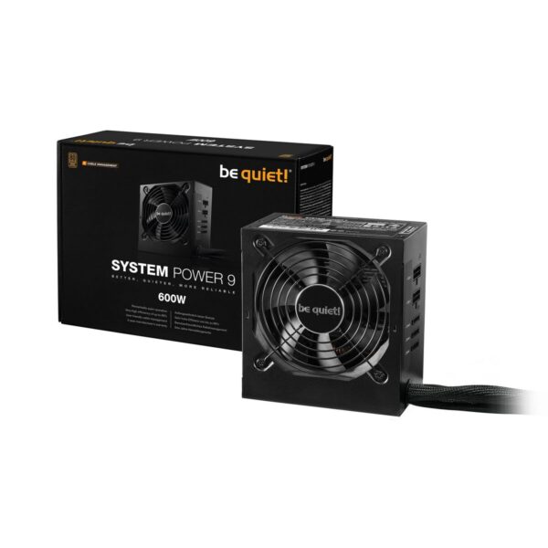 Stromquelle Be Quiet! System Power 9 600 W 80 Plus Bronze TÜV CE Halbmodular ATX – Bild 3