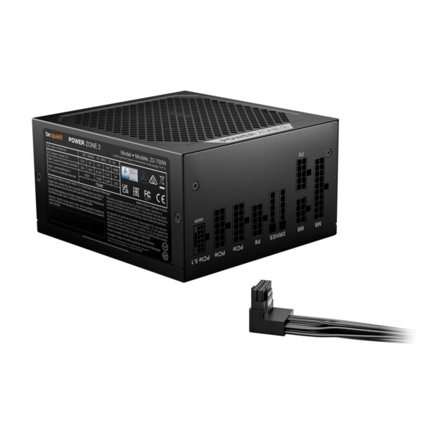 Stromquelle Be Quiet! BP006EU ATX 750 W RoHS CE 80 PLUS Platinum WEEE BSMI CB – Bild 2