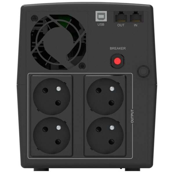 Unterbrechungsfreies Stromversorgungssystem Interaktiv USV Power Walker VI 1500 STL 900 W – Bild 3