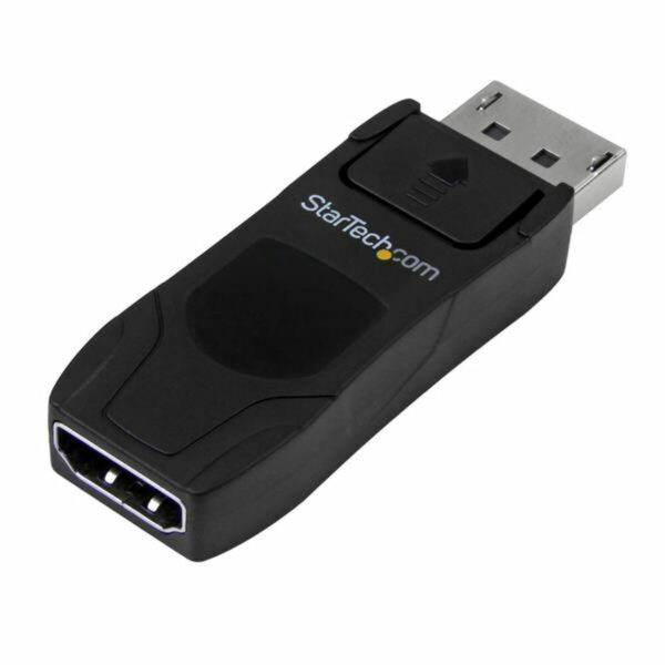 DisplayPort-zu-HDMI-Adapter Startech DP2HD4KADAP 4K Ultra HD Schwarz – Bild 3