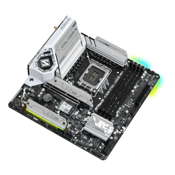 Motherboard ASRock B760M Steel Legend WiFi Intel Wi-Fi 6 Intel B760 LGA 1700 – Bild 3
