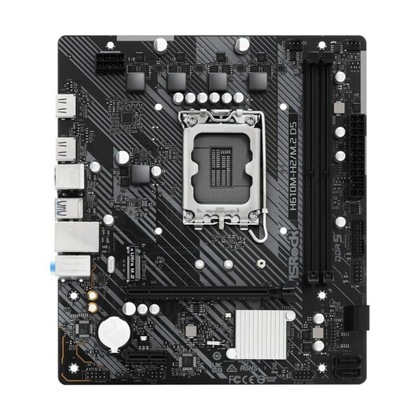 Motherboard ASRock H610M-H2/M.2 D5 LGA 1700 INTEL H610 – Bild 2